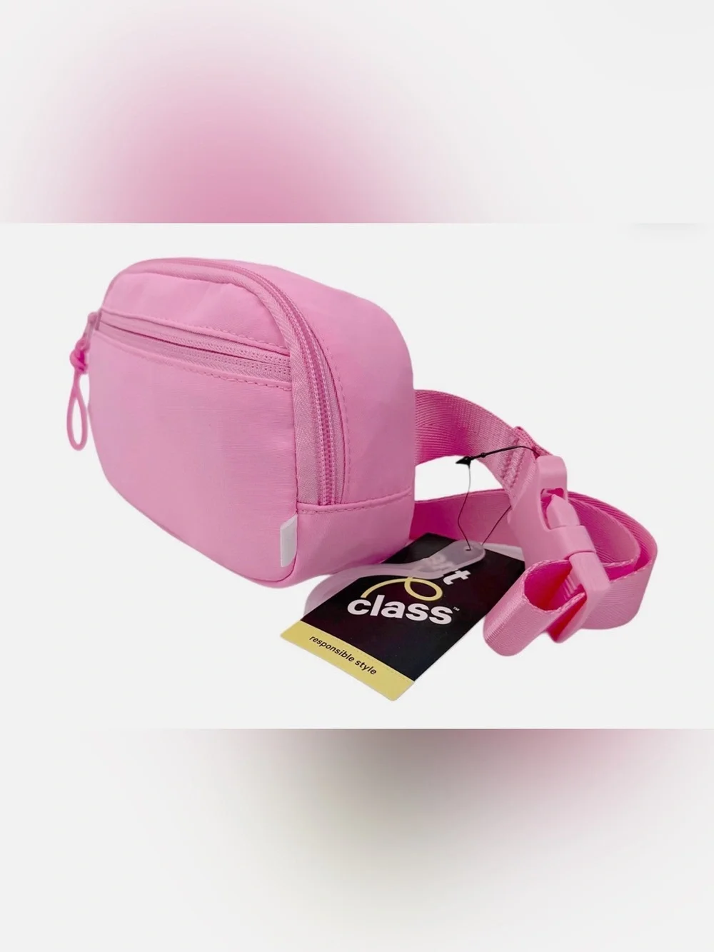 2PCS Girls' Belt Crossbody Bag Fanny Pack Adjustable Strap - Art Class Hot Pink